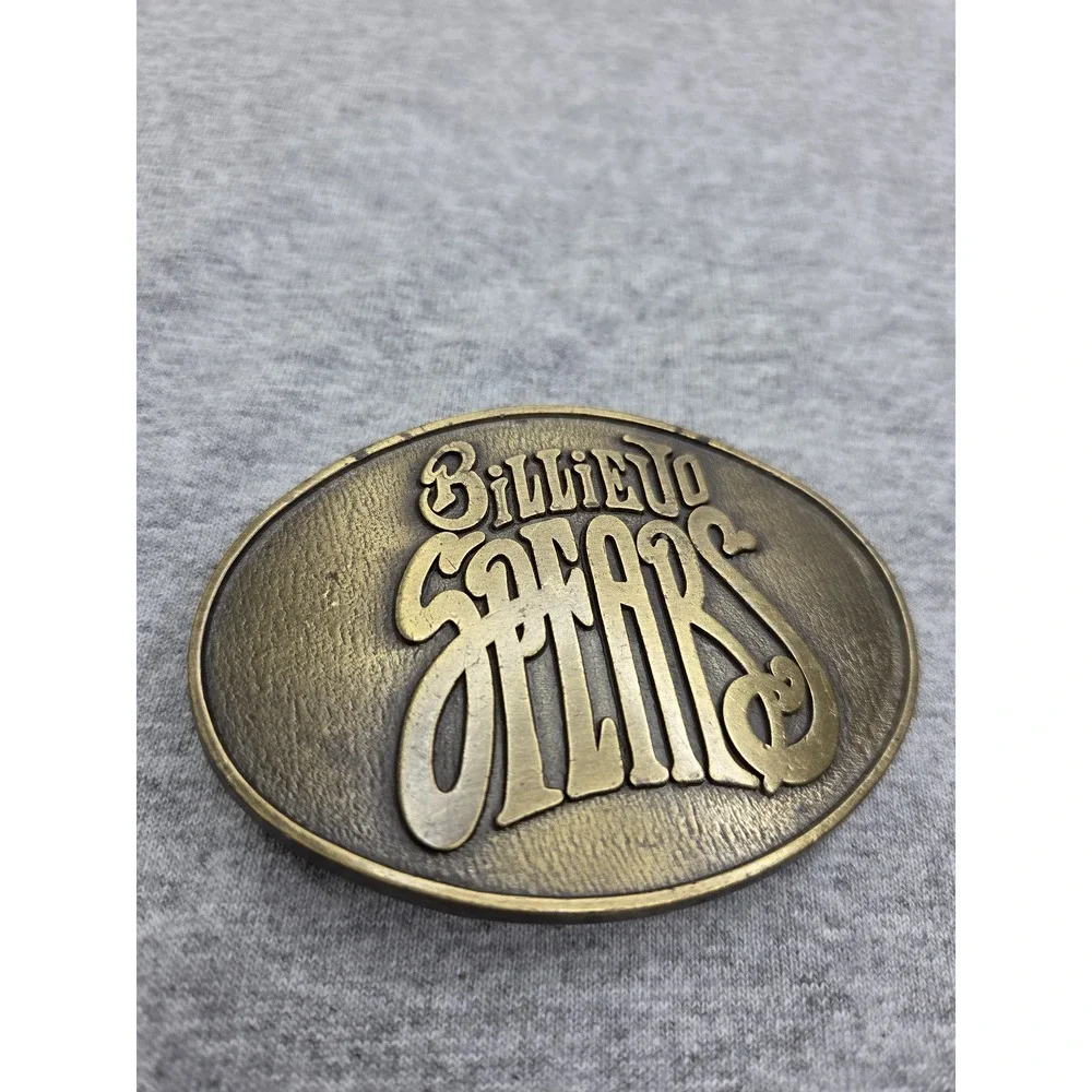 Billie Jo Spears Country Music Singer Brass Belt Buckle